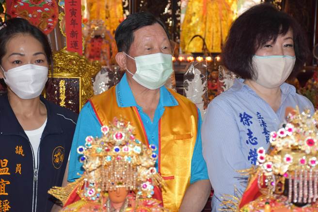 苗栗县前县长刘政鸿歷经多次转折决定出任谢福弘竞选总部总干事。（谢明俊摄）