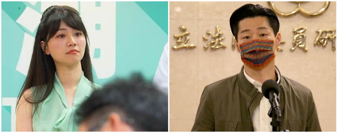 民进党台北市长参选人陈时中竞选团队，找来立委高嘉瑜（左图）、林昶佐（右图）出任竞选总部副主委兼分区总督导。（图／本报系资料照）