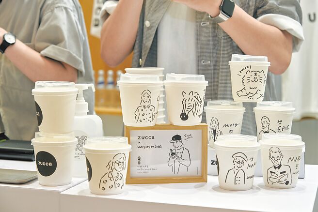 满满的插图设计与手冲咖啡，ZUCCa传递生活美学。（ZUCCa提供）