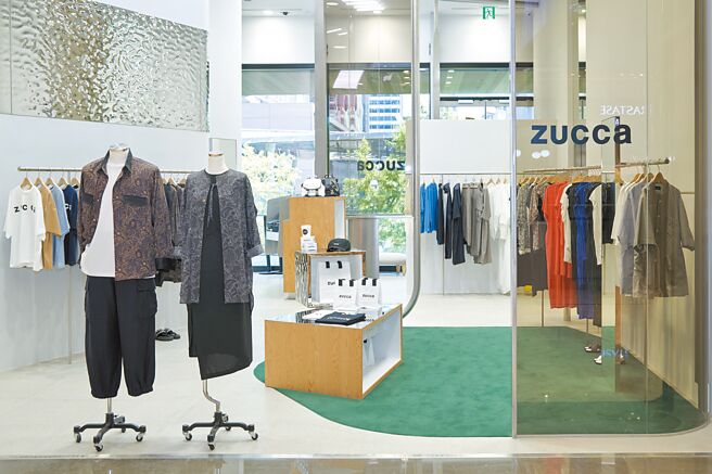 ZUCCa微风南山店面全新引进22秋冬商品。（ZUCCa提供）