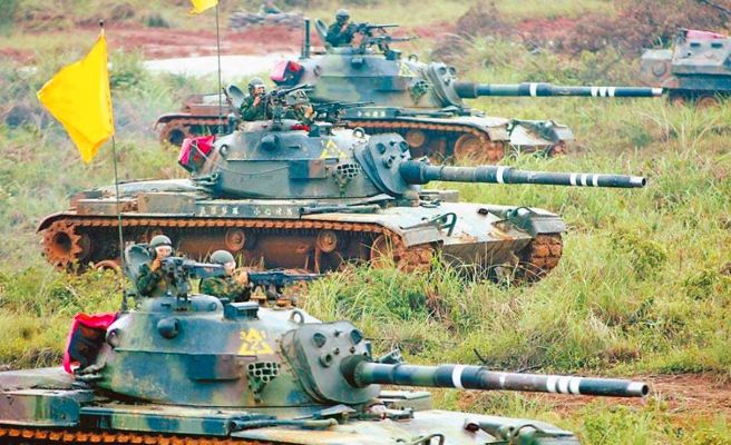 拜登政府五度對台軍售，國防部表示有助維持陸軍裝備妥善。（本報資料照）