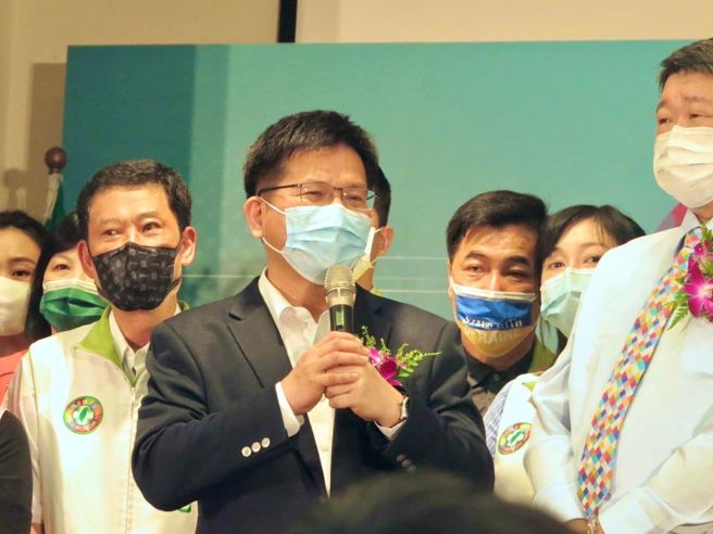 民进党新北市长参选人林佳龙。(取自林佳龙脸书)