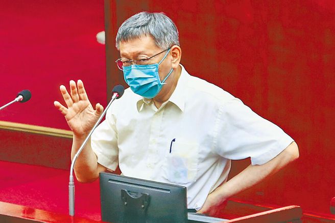 台北市长柯文哲。（资料照片，邓博仁摄）