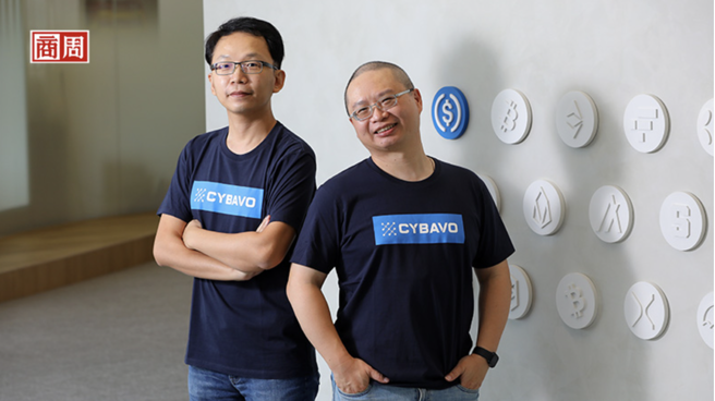 博歐科技執行長范紀鍠（左），技術長徐千洋（右）(攝影・楊文財)