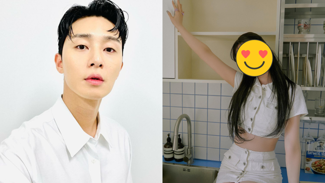 有翻版IU之称的百万网红秀妍(右)，被传正是朴叙俊(左)的绯闻女友。(图/朴叙俊、秀妍 IG)