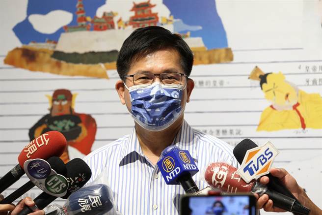 民进党新北市长参选人林佳龙。(林佳龙提供／林欣仪台中传真)