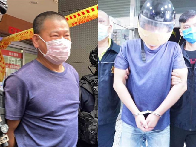 李鸿渊案发后曾先后到亚大医院、中山附医附近逗留，还折返，疑似就是知道赖敏男未死，才随机找机会伏击补枪。（翻摄照片）