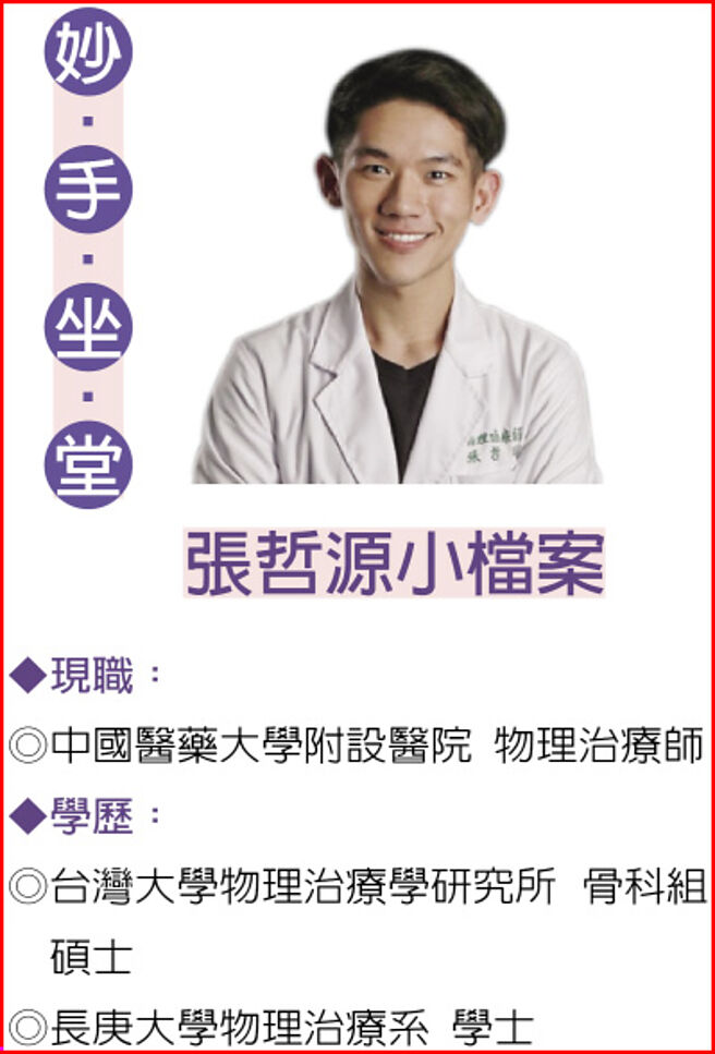 　妙‧手‧坐‧堂
　张哲源小檔案