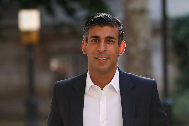 358名保守黨國會議員經兩輪投票選出5位候選人，前財政大臣蘇納克（Rishi Sunak）得票第1。(圖／路透社)