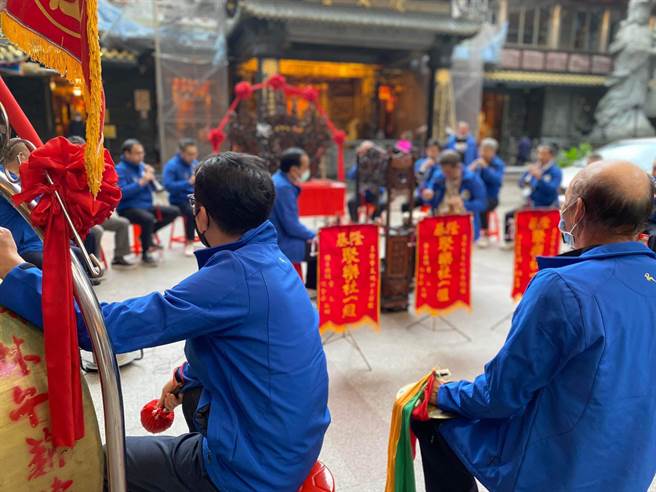 基隆聚樂社一組為基隆北管福祿派聚樂社系統的創始團體。（基隆市政府提供／陳彩玲基隆傳真）