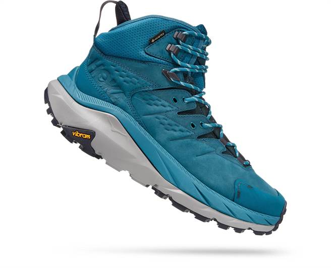 HOKA KAHA 2 GTX强打防水功能，成为登山热门新鞋款。（HOKA提供）