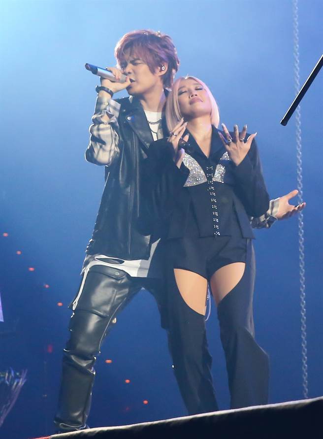 A-Lin今小巨蛋演唱会邀八三夭再度合作。（陈俊吉摄）