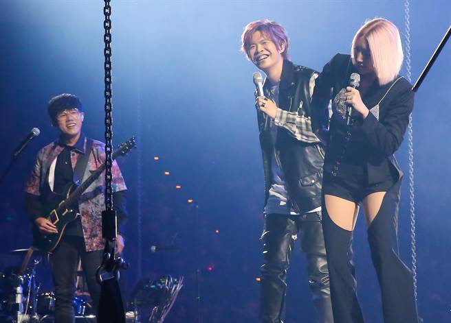 A-Lin今繼續在小巨蛋舉辦演唱會。（陳俊吉攝）