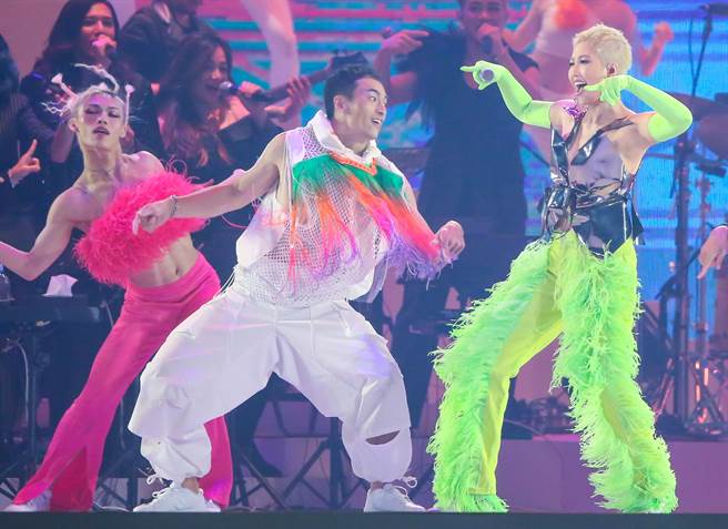 A-Lin今繼續在小巨蛋舉辦演唱會。（陳俊吉攝）