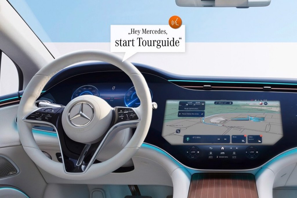 Mercedes‑Benz MBUX追加「Tourguide」語音導遊新功能
(圖/CarStuff)