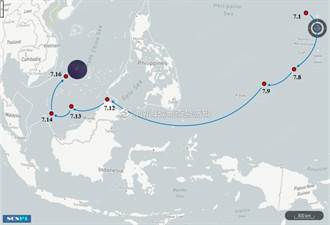 美「雷根」號航母南海活動軌跡曝：將訪問越南