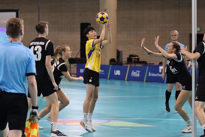 中华合球队摘下世运铜牌。(体育署提供)