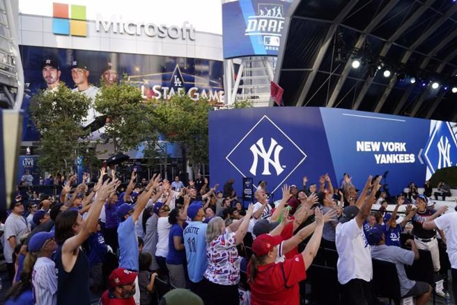 大聯盟年度選秀會。（美聯社）