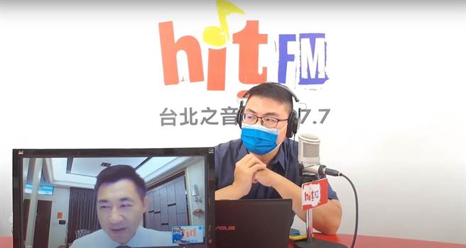 国民党立委江启臣今早接受「呛新闻」广播专访。（截至呛新闻直播）