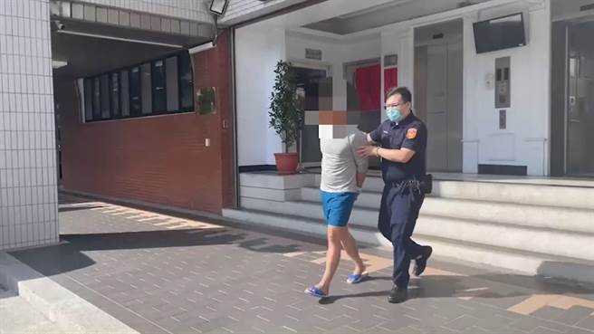 警方依法將鄭男移送檢方偵辦。（翻攝畫面）
