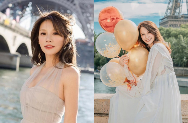 艾莉絲近期和兒女一起居住在倫敦。（圖／翻攝自艾莉絲 X IRIS facebook）