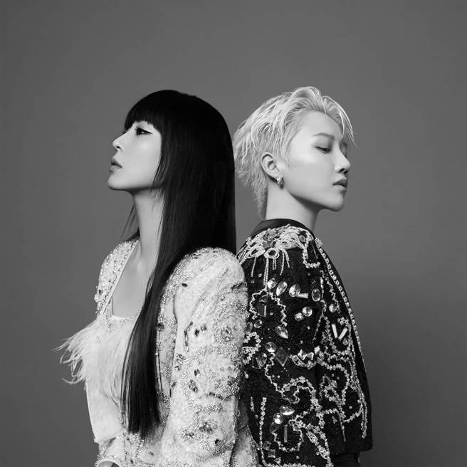 刘雨昕与BoA合唱新歌《Better》。(SM娱乐X刘雨昕工作室提供)