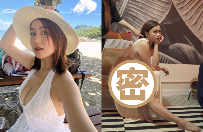 女星白云近日分享写真集花絮，其中一张照片引起网友讨论。(图/白云 IG)