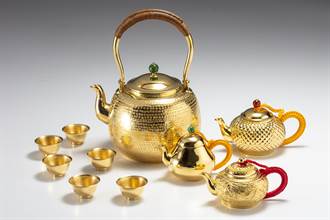 農家子弟陳水林造百萬黃金茶壺亮相