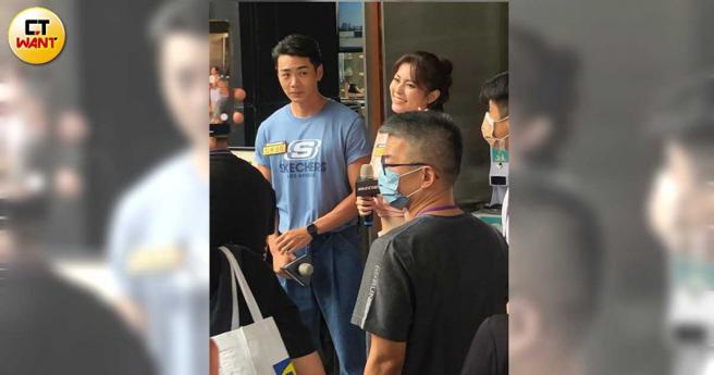 禾浩辰日前出席活动，脸型明显消瘦表情怪异。（图／本刊摄影组）