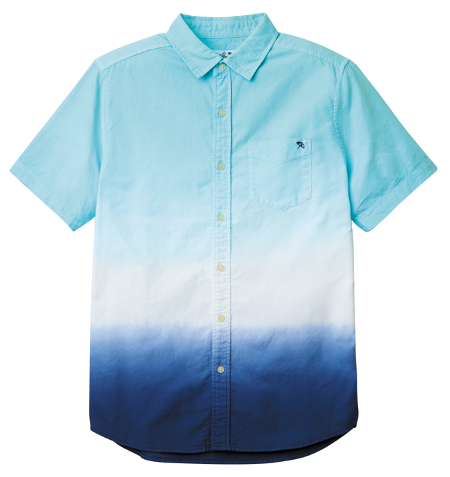 比漾广场Arnold Palmer蓝渐层衬衫，推荐价2750元。（比漾广场提供）