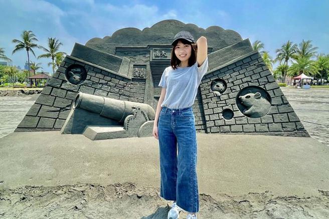 ▲旗津黑沙玩艺节热闹开场，还不快来打卡拍一波！　图：高雄翰品酒店／提供