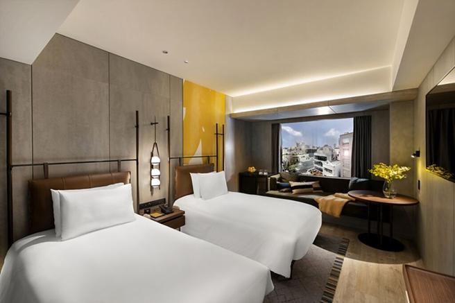 「voco大阪Central」客房示意图。　图： IHGホテルズ＆リゾーツ/IHG・ANA・ホテルズグループジャパン／来源