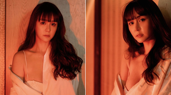 短今如今走黑暗魅惑風，引起網友大批讚賞。(圖/短今IG)