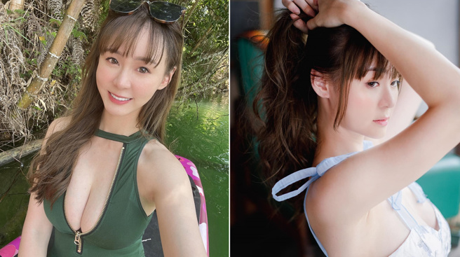 跟以往的清純性感的氛圍有所區別。(圖/短今 臉書)