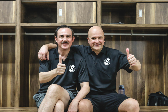 昔日篮球博士郑志龙担任PLG钢铁人篮球事务营运长。(钢铁人提供)