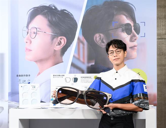 韋禮安深受廠商青睞，最近接了不少代言。（蔡司台灣提供）