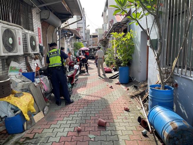 陈男驾驶小货车意外撞死85岁老妇人。(读者提供／曹婷婷台南传真)