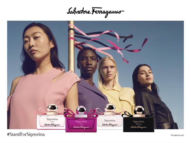 Signorina全系列主视觉。（Salvatore Ferragamo提供）