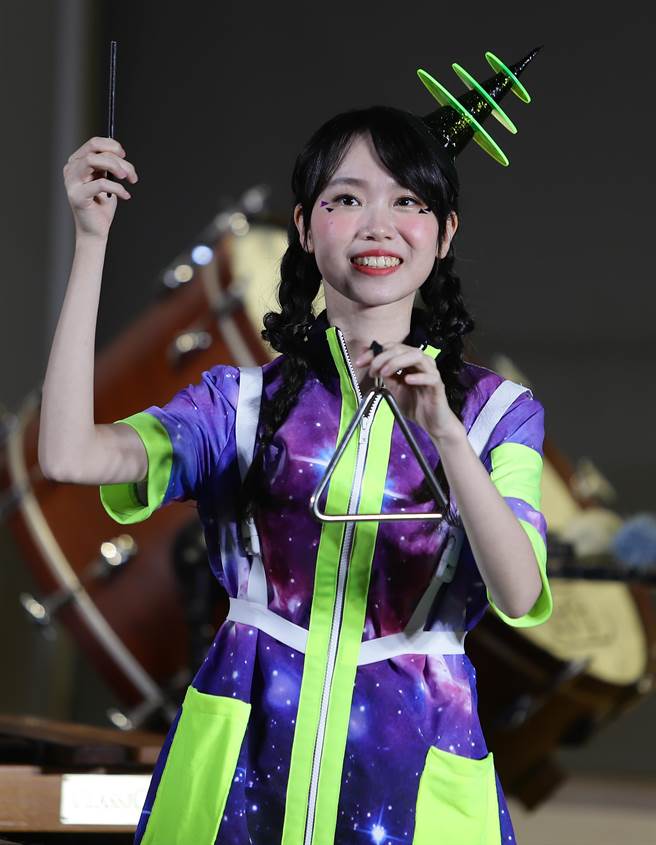 朱宗慶打擊樂團2022豆莢寶寶兒童音樂會記者會19日舉行，結合打擊樂與兒童劇場，讓孩子們在豆莢寶寶親近有趣的互動之下，輕鬆接觸高水準的音樂演出。（季志翔攝）