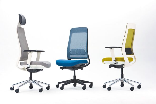 世代国际的「Filo 18」，椅身的倾仰松紧灵活度让身体感受安心，1万6470元 。（未税）（世代提供）