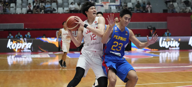 日本大胜菲律宾挺进8强(美联社资料照)