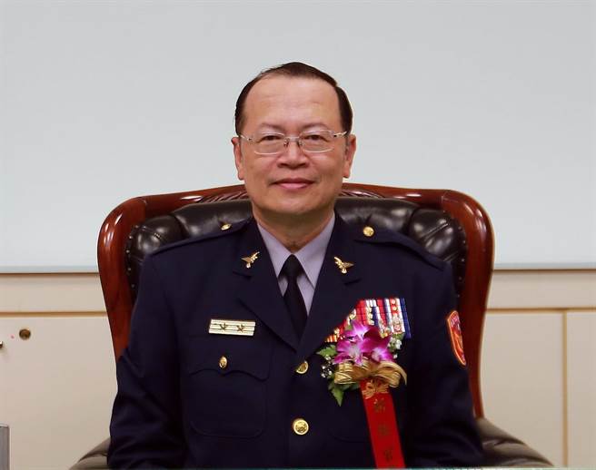 内政部20日核发张树德接任基隆市警察局长。（翻摄照片／林郁平台北传真）