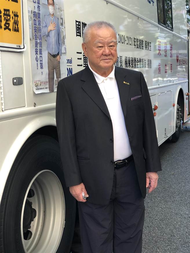 三三会理事长林伯丰(图／吴静君摄)