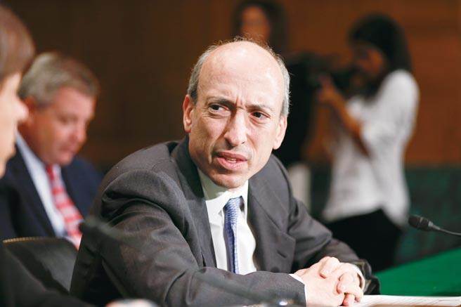 美国证券管理委员会（SEC）主席詹斯勒（Gary Gensler）。（图／美联社）