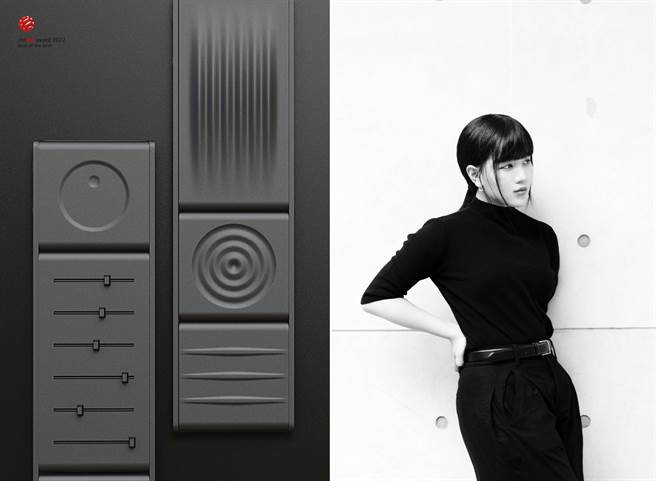 台科大学生陈星如获2022德国红点设计概念奖之设计概念奖、最佳设计奖及入围红点之星的「Bitboard-新型态概念乐器」奖项。(台科大提供／李侑珊台北传真)