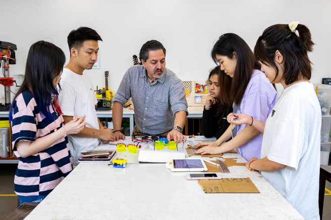 新加坡萊佛士設計學院為新加坡唯一一所純設計高等學府，也是在新加坡經濟發展署的支援下成立的第一個專業設計學院。(照片/新加坡萊佛士設計學院提供)