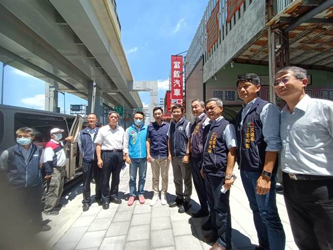 为了解大台中交通建设发展状况，立法院交通委员会20日举办交通考察。（陈淑娥摄）