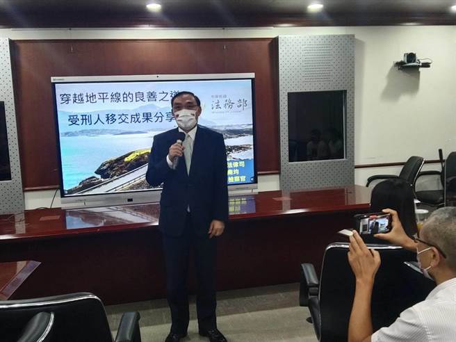 法务部长蔡清祥（陈志贤摄）