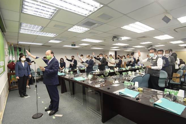 蔡英文喊話台灣隊友 下面幾個月展現團結意志的時候。民進黨提供