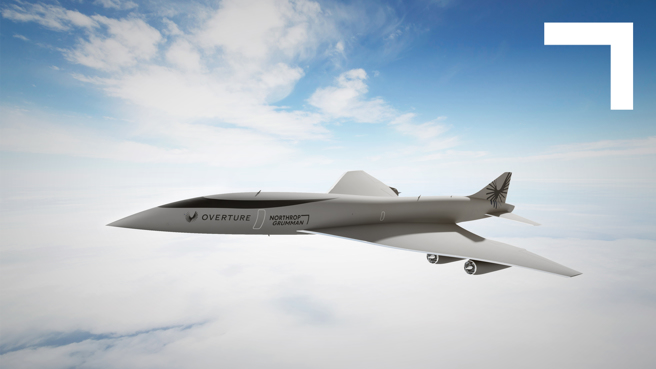 轰鸣科技获得诺斯洛普格鲁曼的支持，继续研发超音速飞行。(图/诺斯洛普格鲁曼)